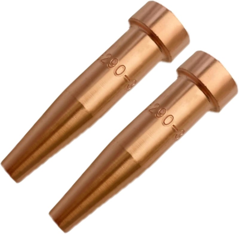 ALLZSMOOTHLY 6290-3 Acetylene Cutting Tips/Cutting Torch Tips,Harris Style,Pack of 2 - Image 2